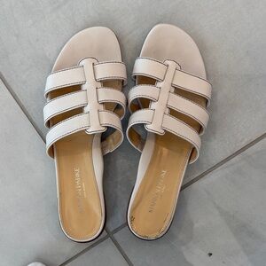 Marion Parke Women's Elegant Cream Sandals